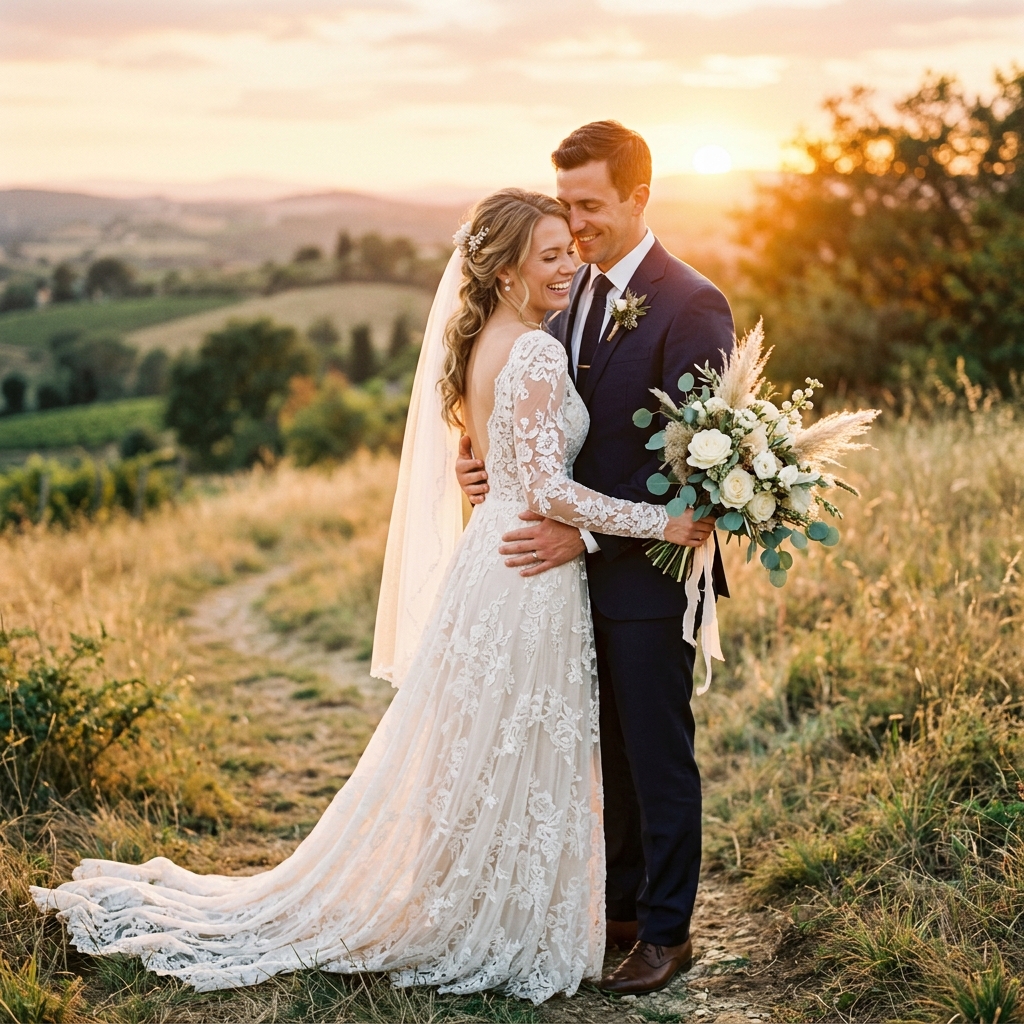 Sunset Couple Portrait